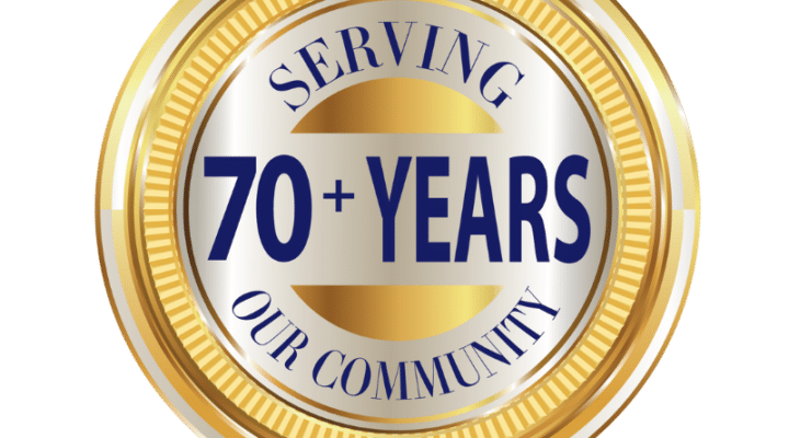 70 years of service