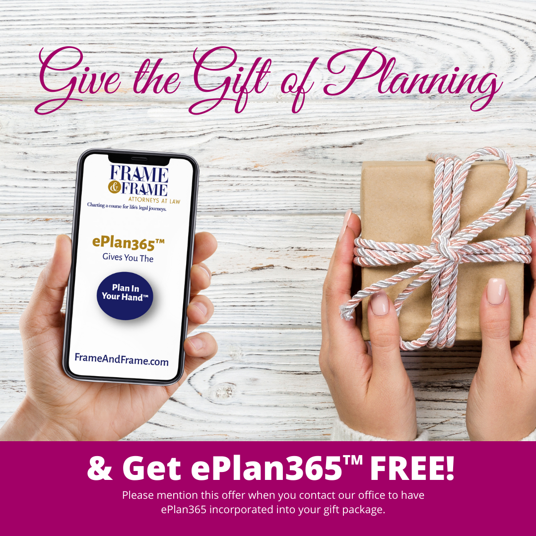 Give the gift of Planning