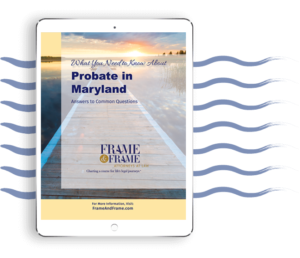 free guide to probate in maryland