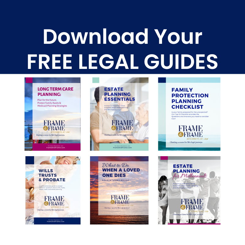 free legal guides and checklists for estate planning in maryland