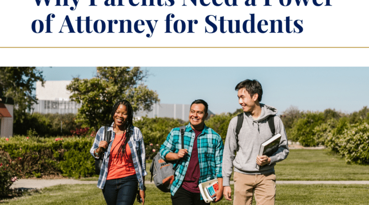 power of attorney for college students