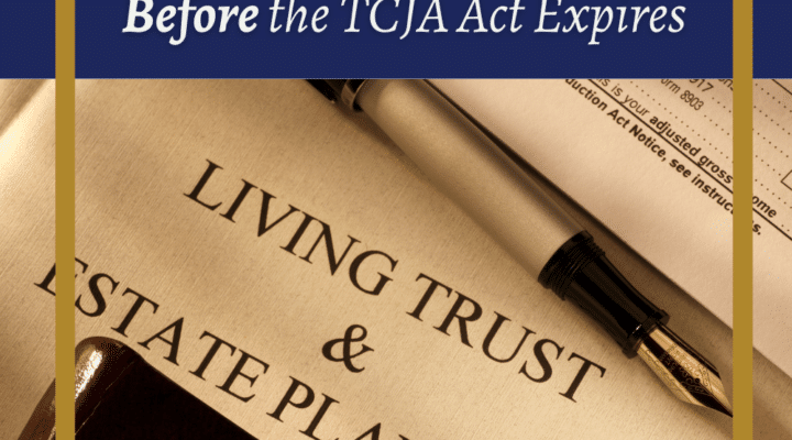 estate plan tcja expiration