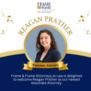 Frame & Frame Attorneys at Law is delighted to welcome Reagan Prather as our newest Associate Attorney.