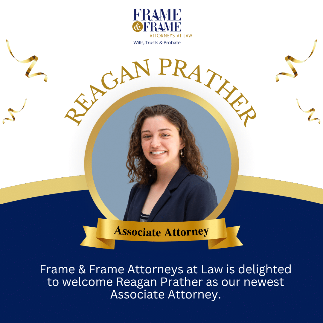 Frame & Frame Attorneys at Law is delighted to welcome Reagan Prather as our newest Associate Attorney.